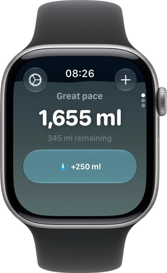 IdroFlow on Apple Watch